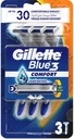 GILLETTE BLUE 3 COMEORT 3 BLADES(664)