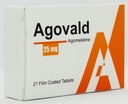 AGOVALD 25 MG 21 FILM