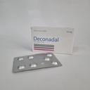 DECONADAL 10 MG 21 TAB 93762