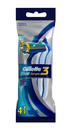 GILLETE BLUE SIMPLE 4 PCS 9646