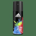 [65060] ADIDAS TEAM FIVE SPRAY 150  ML