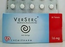 [61334] VERSERC 16 MG 30 TAB NEW