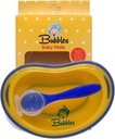 [81530] BUBBLES BABY PLATE YELLOW 706