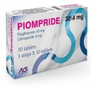 [81611] PIOMPRIDE 30 MG /4 MG 30 TAB