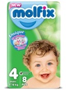 [60651] MOLFIX MAXI 4 (7-18 KG) 8 PCS