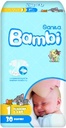 [78475] Bambi Diapers (1) 30 DIAPERS