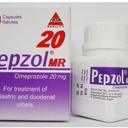 [74612] PEPZOL 20 MG 14 CAP NEW