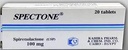 [27215] SPECTONE 100 MG 20 TAB NEW