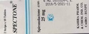[26579] SPECTONE 25 MG 20 TAB NEW 26614