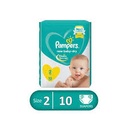 [40126] PAMPERS MINI 2 ( 3-8 KG ) 10 PCS