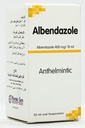 [91731] ALBENDAZOLE 400 MG SUSP 30 ML 67444