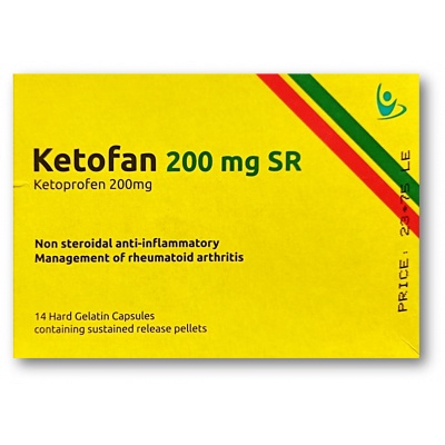 [5248] KETOFAN SR 200 MG 14 CAP