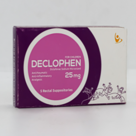 [57420] DECLOPHEN 25 MG SUPP NEW