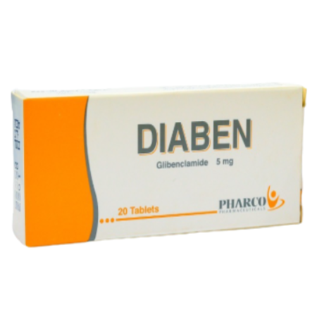 [2759] DIABEN 5 MG 20 TAB