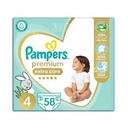 [63885] PAMPERS PREMIUM CARE 4/58 PCS