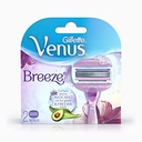 [696100] GILLETE VENUS BREEze ROZER 2 bLADES