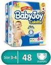 [71229] BABY JOY PANTES 3 (6-12KG) 48 PCS