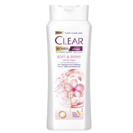 [78747] CLEAR SHAMPOO SOFT SHINY WOMEN 600 ML OFF 13 EL