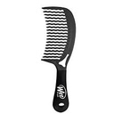 [85415] WET BRUSH STAINLESS STEEL COMB BLACK 9437