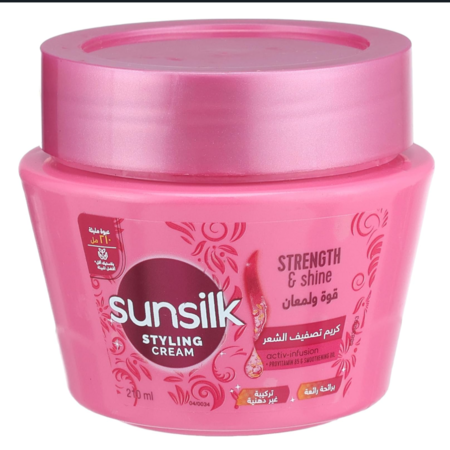 [92149] SUNSILK  CREAM STRENGTH & SHINE 210 ML