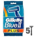 [9215] GILLETE BLUE TO PLUS CHROMIUM 5 PC